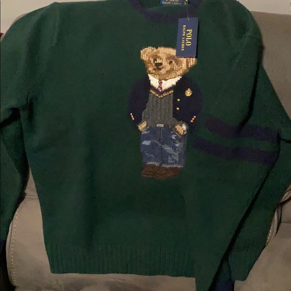 Polo Ralph Lauren Other - Ralph Lauren polo teddy bear sweater